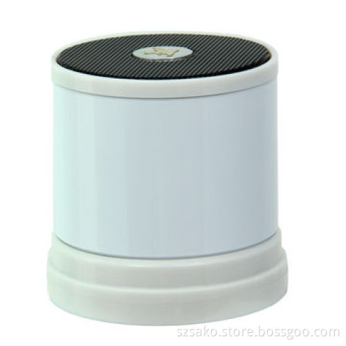 Mini Bluetooth Speaker for Car/Vehicle, FM Radio, Plug-and-Play, TF Card Slot, Built-in Battery